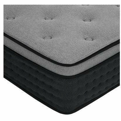 Black bamboo thick plush euro top mattress